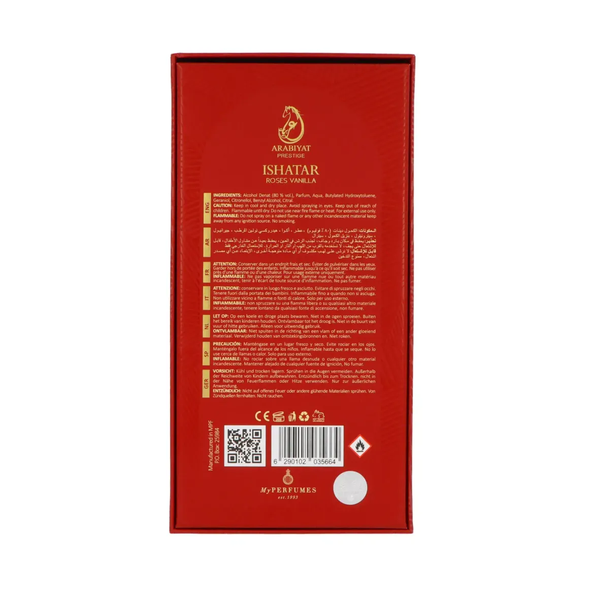 Arabiyat Prestige Ishatar Roses Vanilla