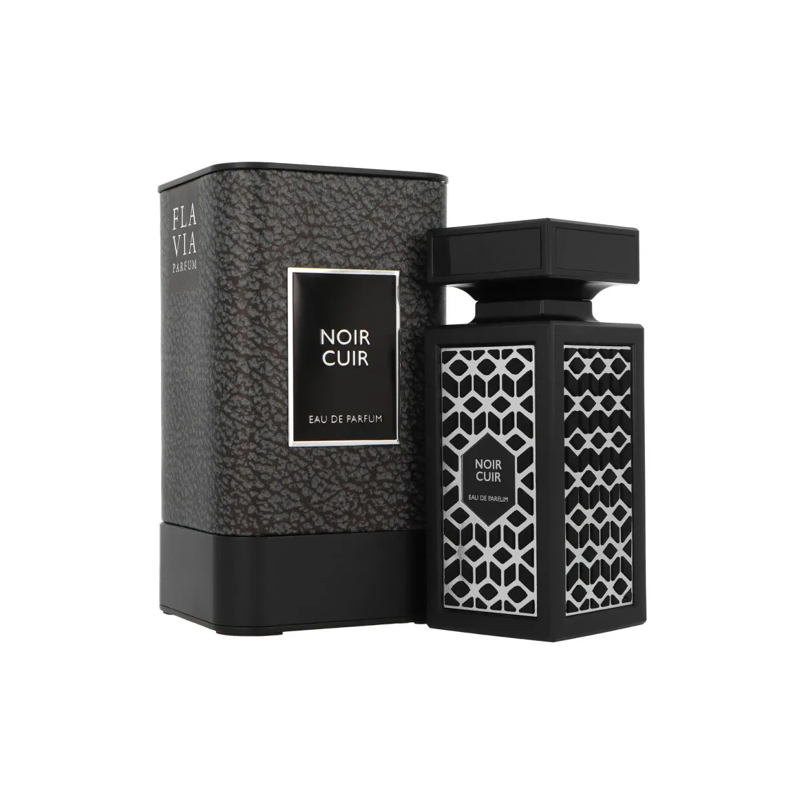 Flavia Noir Cuir
