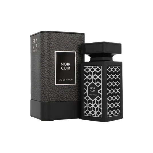 Flavia Noir Cuir