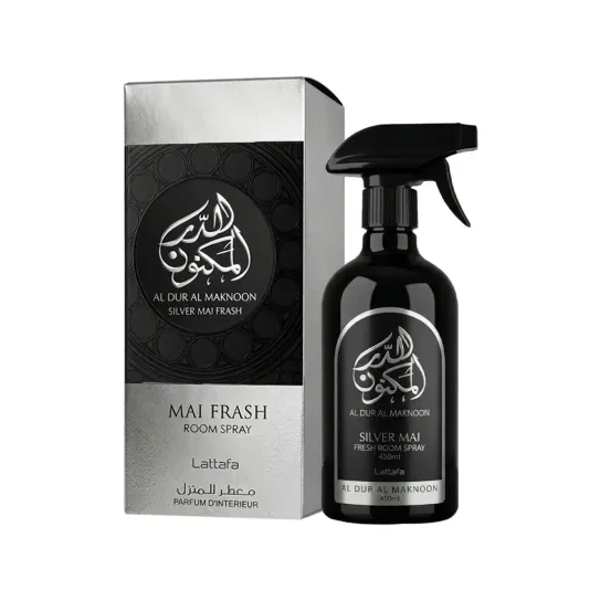 Lattafa Al Dur Al Maknoon Silver Mai Fresh Room Spray