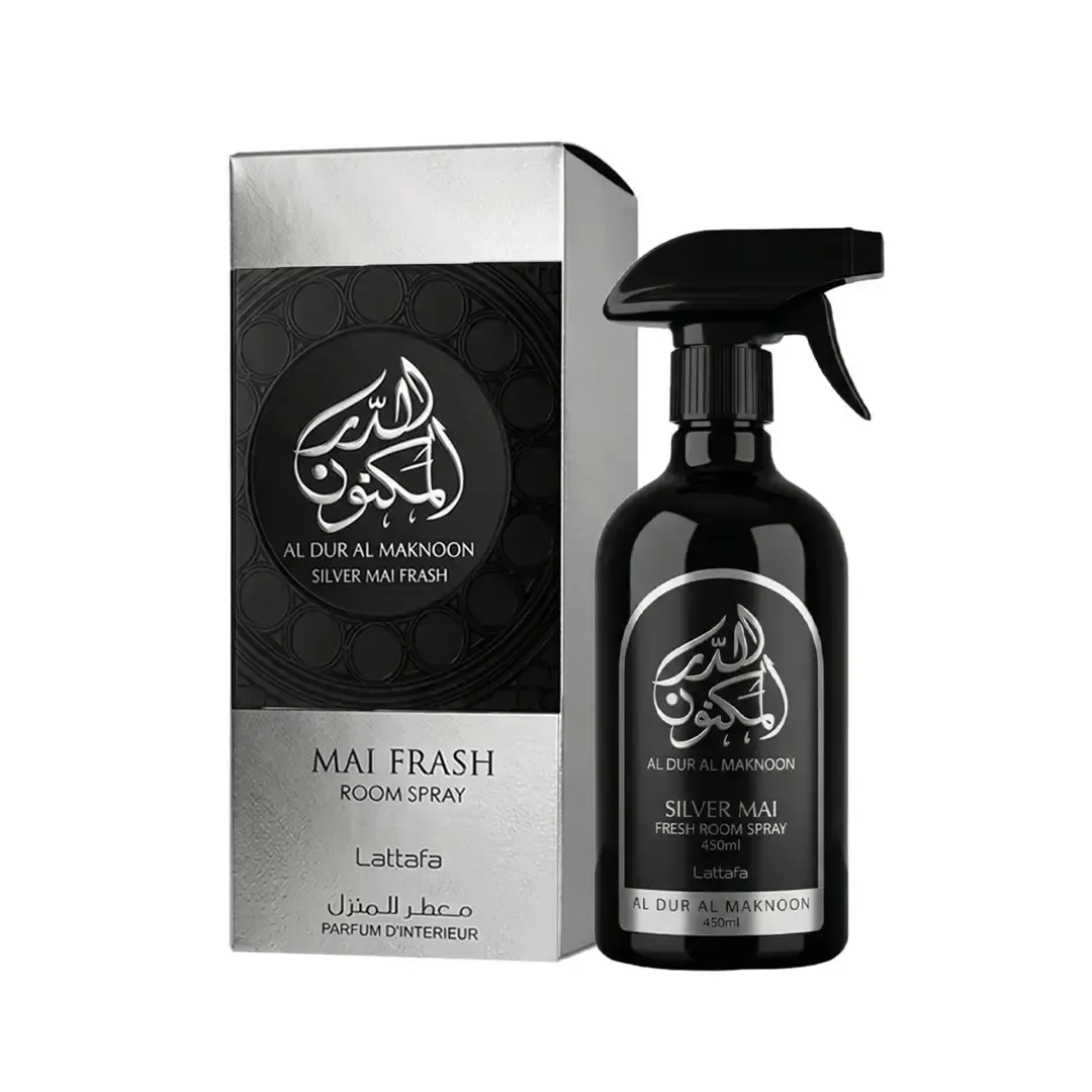 Lattafa Al Dur Al Maknoon Silver Mai Frash Room Spray