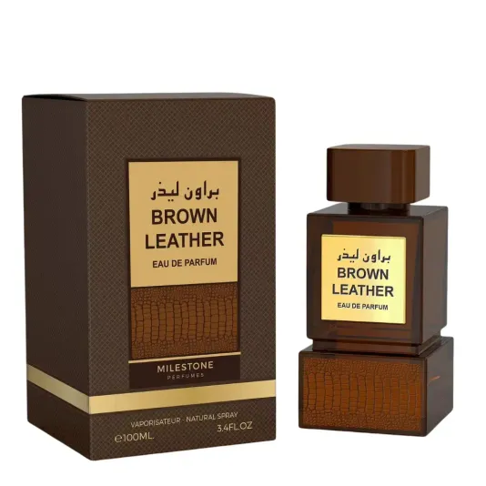 Milestone Brown Leather